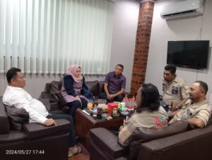 Kasat Reskrim Polres Asahan Terima Audiensi Pengurus IWO