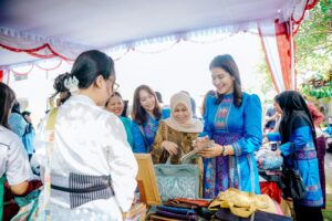 Kahiyang Ayu Bawa TP PKK Kota Medan Kunjungi Kabupaten Klungkung