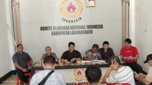 Pengurus Baru KONI Labuhanbatu Rapat Perdana, Ini yang Dibahas