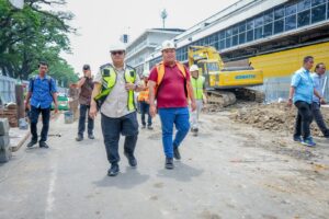 Pj Sekda Kota Medan Topan OP Ginting Minta Overpass Jalan Stasiun Sudah Bisa Dilalui Agustus 2024