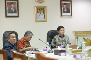 Rakor dengan Menko PMK, Pj Gubsu Laporkan Pelaksanaan Intervensi Stunting di Sumut