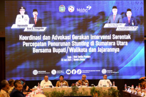 Percepatan Penurunan Stunting, Pj Gubsu Tekankan Empat Poin