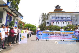 Bupati Karo Lepas Peserta Pawai Kesehatan