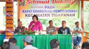 Ikuti Rakor di Tigapanah, Bupati Karo Ingatkan Jaga Kebersihan
