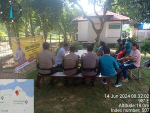 Jumat Curhat Polsek Sungai Beduk, Kamtibmas Tampung Aspirasi Masyarakat