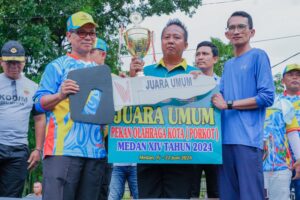 Medan Deli Juara Umum, Semoga Cita-Cita Bobby Nasution Jadikan Medan Kota Atlet Terwujud