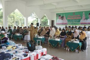 Pemkab Asahan Sambut Kedatangan Jamaah Haji Kloter 1