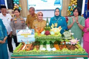 Peringati HKG PKK 2024, Plt Bupati Labuhanbatu Ajak Kader Evaluasi Kekurangan