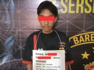 Polisi dan Satpam PTPN-IV Tangkap Pencuri Berondolan Sawit