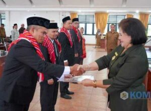 Bupati Cory Hadiri Pelantikan Pimpinan Baznas Karo Periode 2023-2028