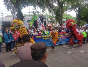 Serikat Buruh di Sumut Demo Tolak Tapera, Pemerintah Membodoh-bodohi Buruh