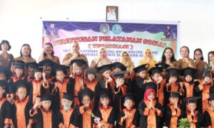 UPTD Pelayanan Sosial Anak Balita Medan Lepas 40 PPKS Periode 2023-2024