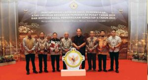 Bupati Asahan Hadiri Penyampaian LHP LKPP dan IHPS II 2023