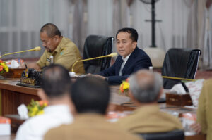 Pimpin Rapat Persiapan PON, Pj Gubsu Perintahkan Seluruh Jajaran Perkuat Promosi