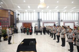 Poldasu Gelar Sertijab, AKBP Jhon Hery Rakutta Sitepu Kapolres Sergai