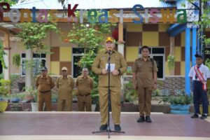 Jadi Irup di SMPN 1 Kisaran, Ini Pesan Plh Sekdakab Asahan