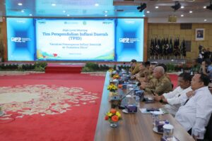 Bupati Asahan Ikuti Launching Gerakan Penanganan Inflasi Serentak Se-Sumut