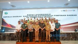 Bupati Karo Ikuti Rakor Kepala Daerah dan Forkopimda Se-Sumut
