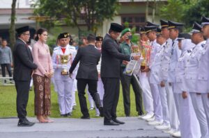 Bobby Nasution Pimpin Upacara HUT Ke-434 Kota Medan