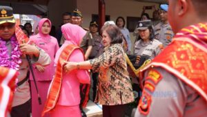Bupati Cory Hadiri Kenal Pamit Kapolres Tanah Karo