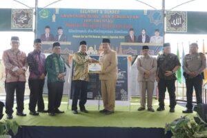 Wabup Asahan Hadiri Launching Buku dan Penguatan Implementasi Moderasi Beragama