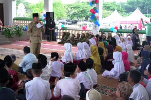 Peringati HAN, Asisten Umum Administrasi Setdakab Asahan Motivasi Ratusan Anak Yatim