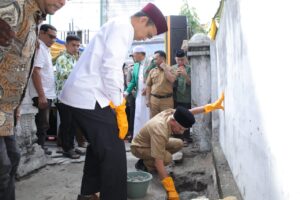 Bupati Asahan Letakkan Batu Permata Sejumlah Bangunan SD Al-Washliyah 80 Kisaran