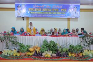 Kelurahan Sentang Masuk Enam Besar Lomba UP2K PKK Tingkat Provsu