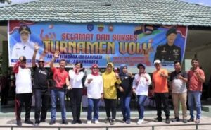 Plt Bupati Labuhanbatu Buka Turnamen Voli Antar Organisasi Wanita