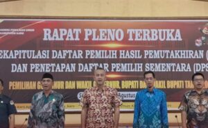 KPU Karo Tetapkan DPS Pilkada 299.456 Pemilih