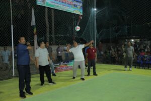Wabup Asahan Buka Turnamen Voli Kades Cup II
