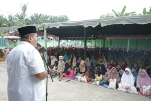 Wabup Asahan Hadiri Pengajian Akbar di Airbatu