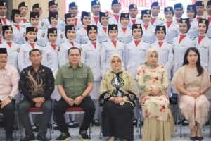 Ellya Rosa Apresiasi Paskibra Labuhanbatu Sukses Jalankan Tugas
