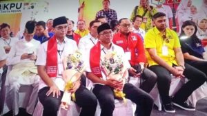 Pilkada Medan 2024, Pasangan Rico-Zaki Mendaftar  ke KPU