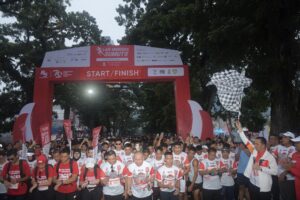 Pj Gubsu Fatoni Lepas Ribuan Pelari di Lari Merdeka Sumut 2024