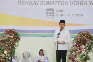 Pj Gubsu Fatoni Ajak Masyarakat Labuhanbatu Doakan Kesuksesan PON XXI