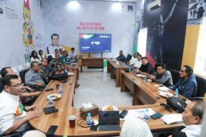 Sinergi Sukseskan PON XXI, PB Sumut Rakor Bersama Stakeholder Media Humas