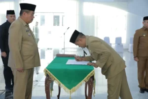 Wabup Lantik Pejabat Pimpinan Tinggi Pratama Pemkab Asahan