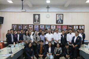 Podcast di Kampus Nommensen Sutarto Ajak Mahasiswa Tingkatkan Partisipasi Aktif Pilkada