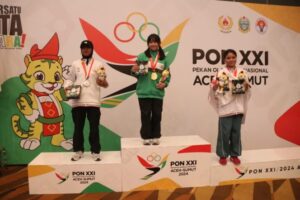 Sumut Juara Umum Dancesport PON XXI, dengan  7 Medali