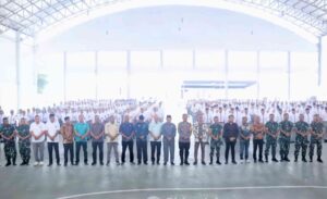 60 Tim Pelajar SLTP-SLTA Ikuti Lomba Ketangkasan Baris Berbaris Piala Dandim 0209/LB