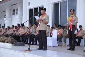Bupati Asahan Jadi Irup Peringatan Hari Pramuka 2024