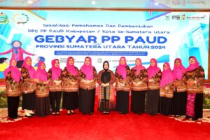 Bunda PAUD Sumut Tyas Terus Dorong Kabupaten/Kota Bersinergi Wujudkan Generasi Emas