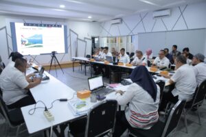 Pemkab Asahan dan Bappelitbang Provsu Rapat Rapat Evaluasi RPJPD 2025-2045