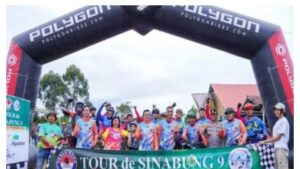 Lepas Peserta Tour de Sinabung, Wabup Karo: Jaga Keselamatan