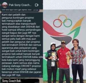 Kontingen Cricket PON XXI Apresiasi Layanan Transportasi Sumut, Kadishub Sumut: Ini Hasil Kerja Keras Tim dan Sinergi Antar Bidang