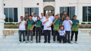 Pj Sekdakab Asahan Lepas Atlet NPC Ikuti Peparnas 2024