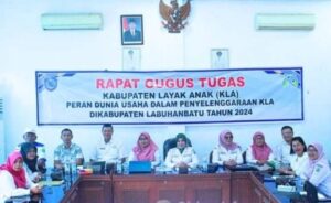 Rakor Gugus Tugas Kabupaten Layak Anak di Labuhanbatu Bahas Peran Dunia Usaha