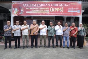 Awali Tugas, Pjs Bupati Asahan Kunjungi KPU dan Bawaslu