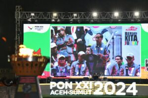 Ribuan Masyarakat Saksikan Momen Bersejarah Pembukaan PON XXI di Sumut